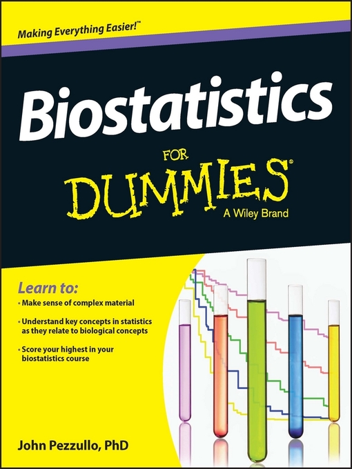 Cover image for Biostatistics For Dummies
